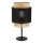 Stolní lampa BOHO 1xE27/15W/230V černá/ratan