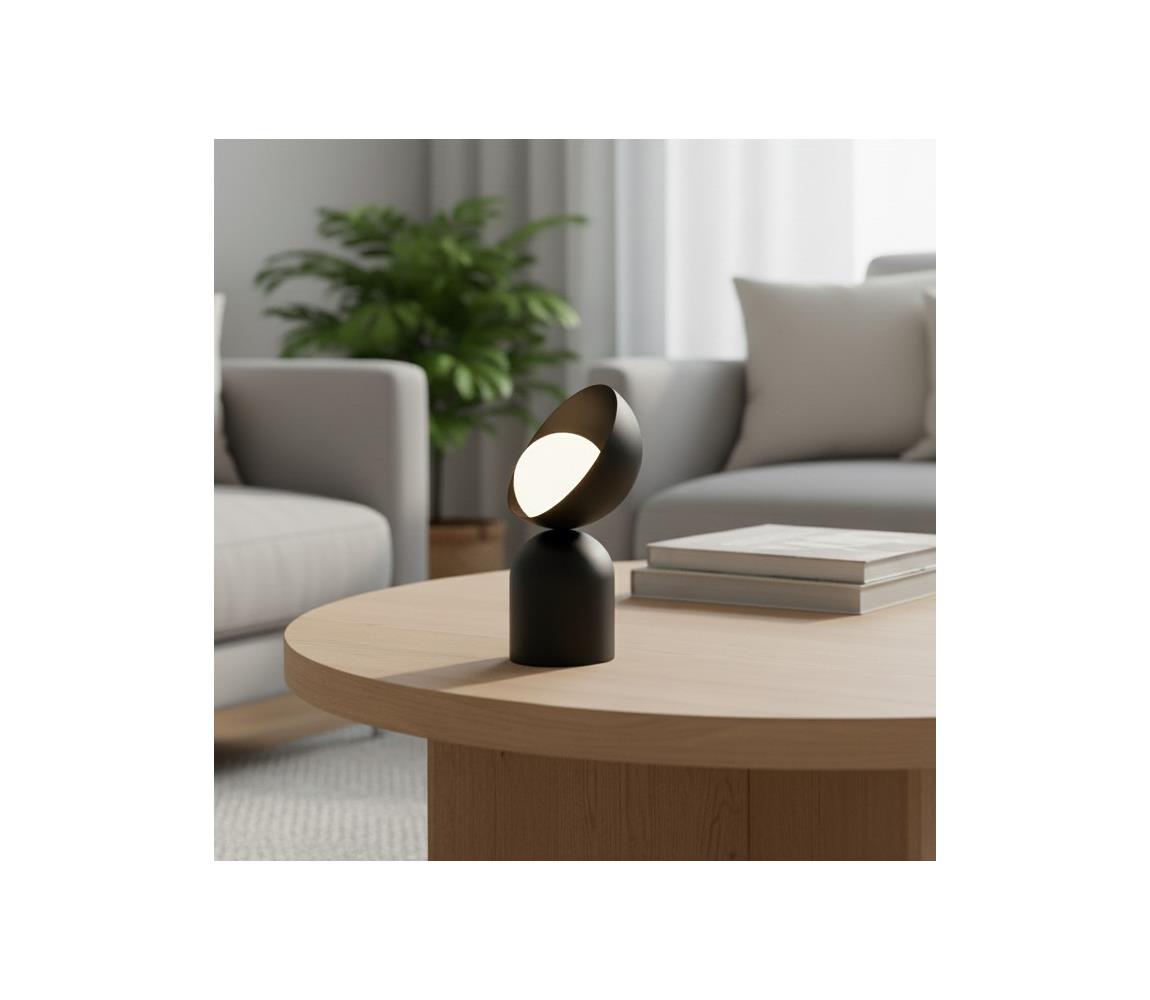EMIBIG Stolní lampa BOTO 1xG9/8W/230V černá 1510/LN1