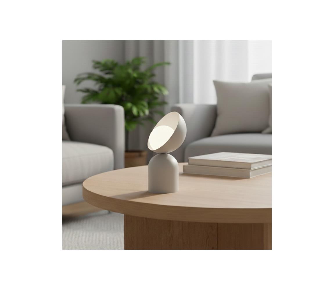 EMIBIG Stolní lampa BOTO 1xG9/8W/230V šedá 1513/LN1