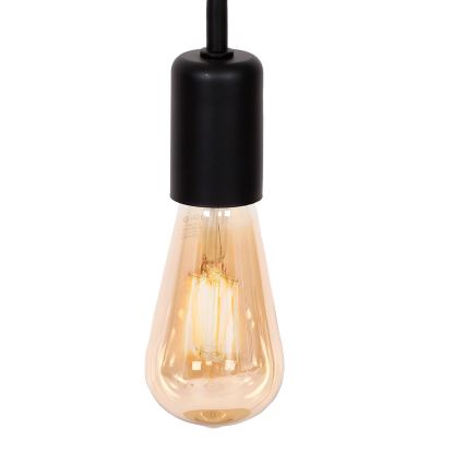 Stolní lampa BRENDA 1xE27/60W/230V černá