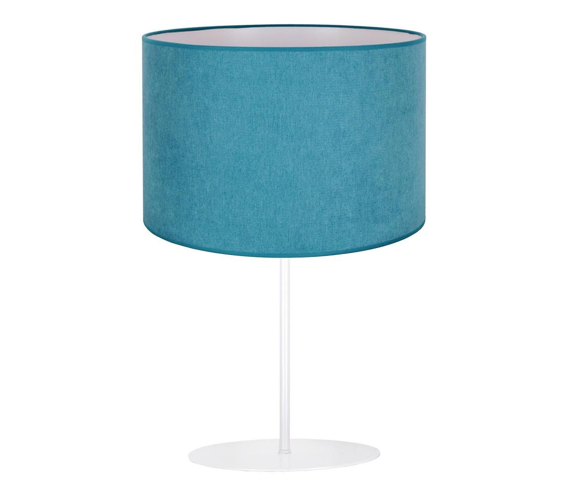 Duolla Stolní lampa BRISTOL 1xE14/15W/230V modrá/bílá DU81396