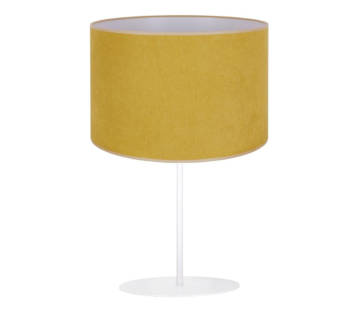 Duolla Stolní lampa BRISTOL 1xE14/15W/230V žlutá/bílá DU81365