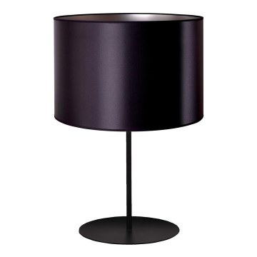 Stolní lampa CANNES 1xE14/15W/230V 20 cm černá/stříbrná
