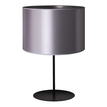 Stolní lampa CANNES 1xE14/15W/230V 20 cm stříbrná/černá