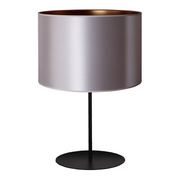Stolní lampa CANNES 1xE14/15W/230V 20 cm stříbrná/měděná/černá