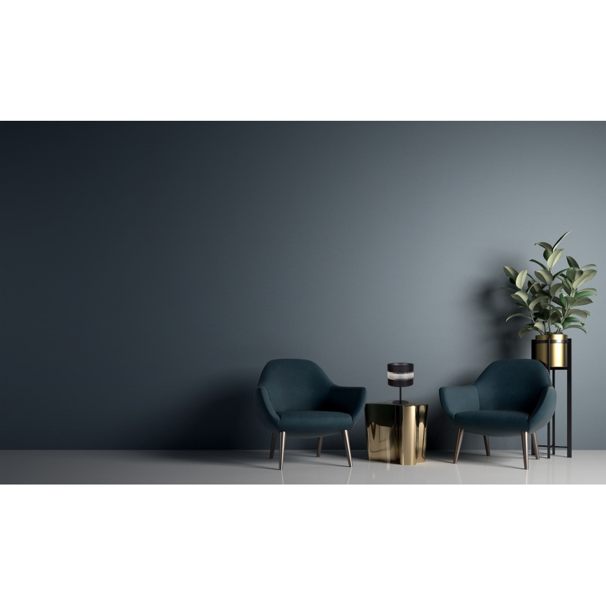 Stolní lampa CORAL 1xE27/60W/230V černá