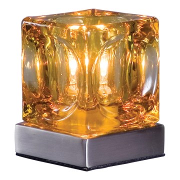 Stolní lampa DECORA hnědá Stolní lampa DECORA hnědá
