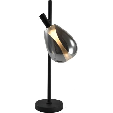 Stolní lampa DENSO 1xG9/5W/230V černý chrom