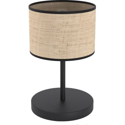 Stolní lampa ECO 1xE27/15W/230V béžová/ratan
