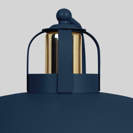 Stolní lampa FELIX 1xE27/60W/230V modrá