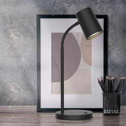 Stolní lampa FELIX 1xGU10/9W/230V černá