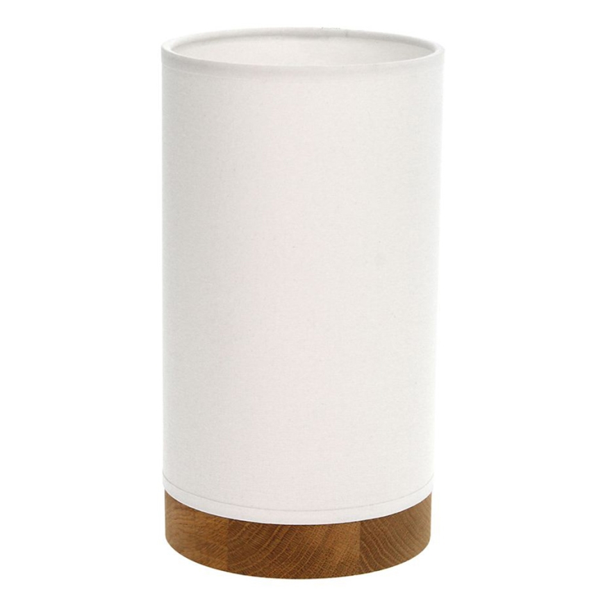 Stolní lampa FIRE 1xE27/25W/230V dub/bílá dub