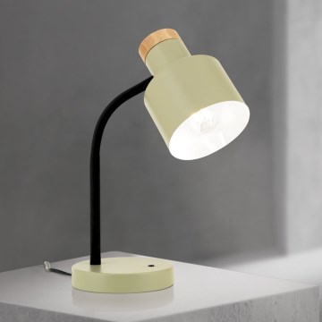 Stolní lampa GILI 1xE27/40W/230V zelená