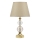 Stolní lampa GOLD CRYSTAL 1xE27/40W/230V béžová/zlatá