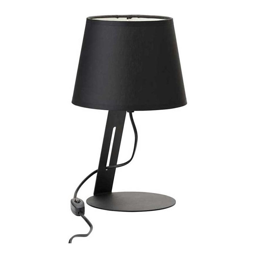 Stolní lampa GRACIA 1xE27/60W/230V černá