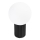 Stolní lampa HALO 1xG9/8W/230V pr. 12 cm černá