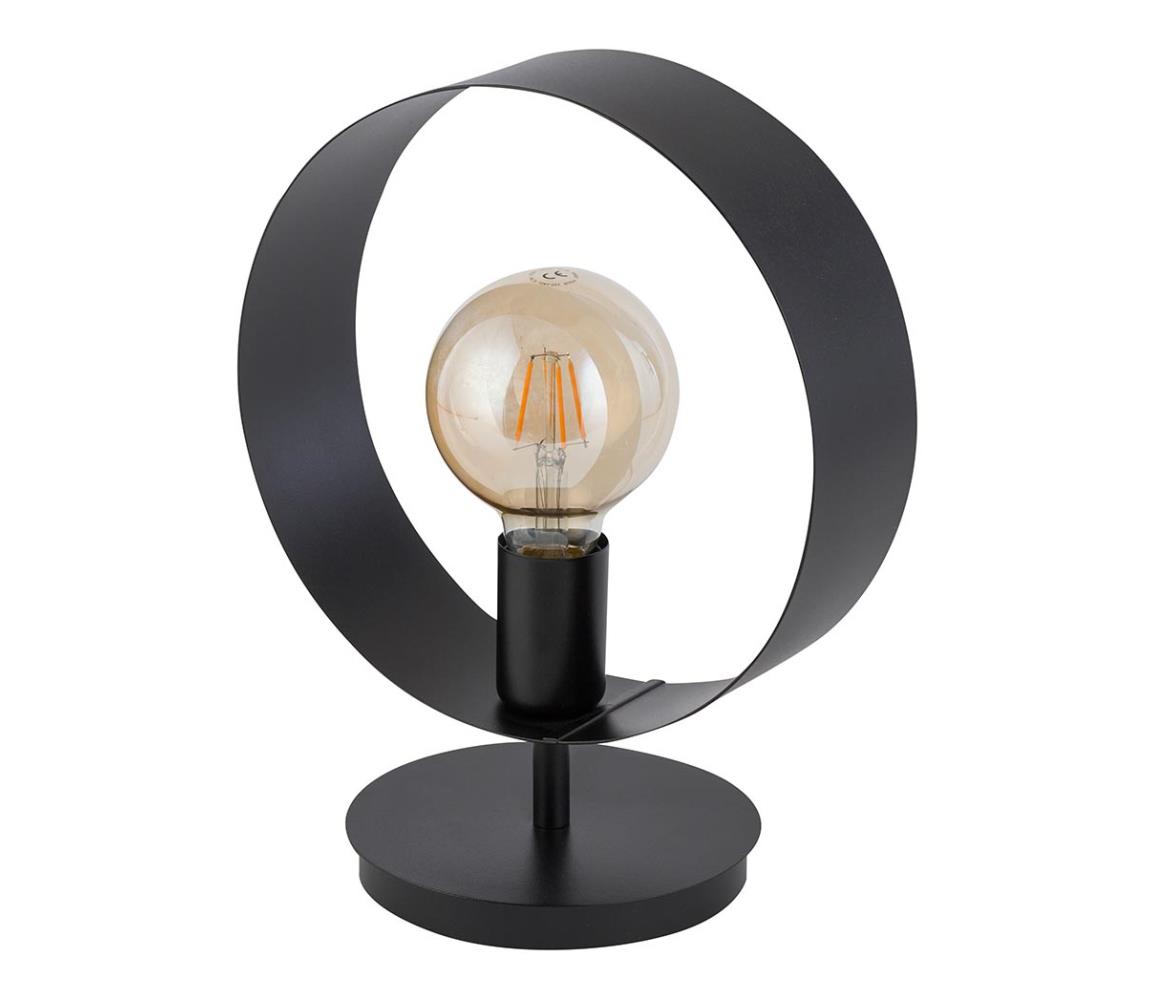 Sigma Stolní lampa HAPPY 1xE27/60W/230V černá SI0045