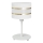 Stolní lampa HELEN 1xE27/15W/230V bílá/zlatá