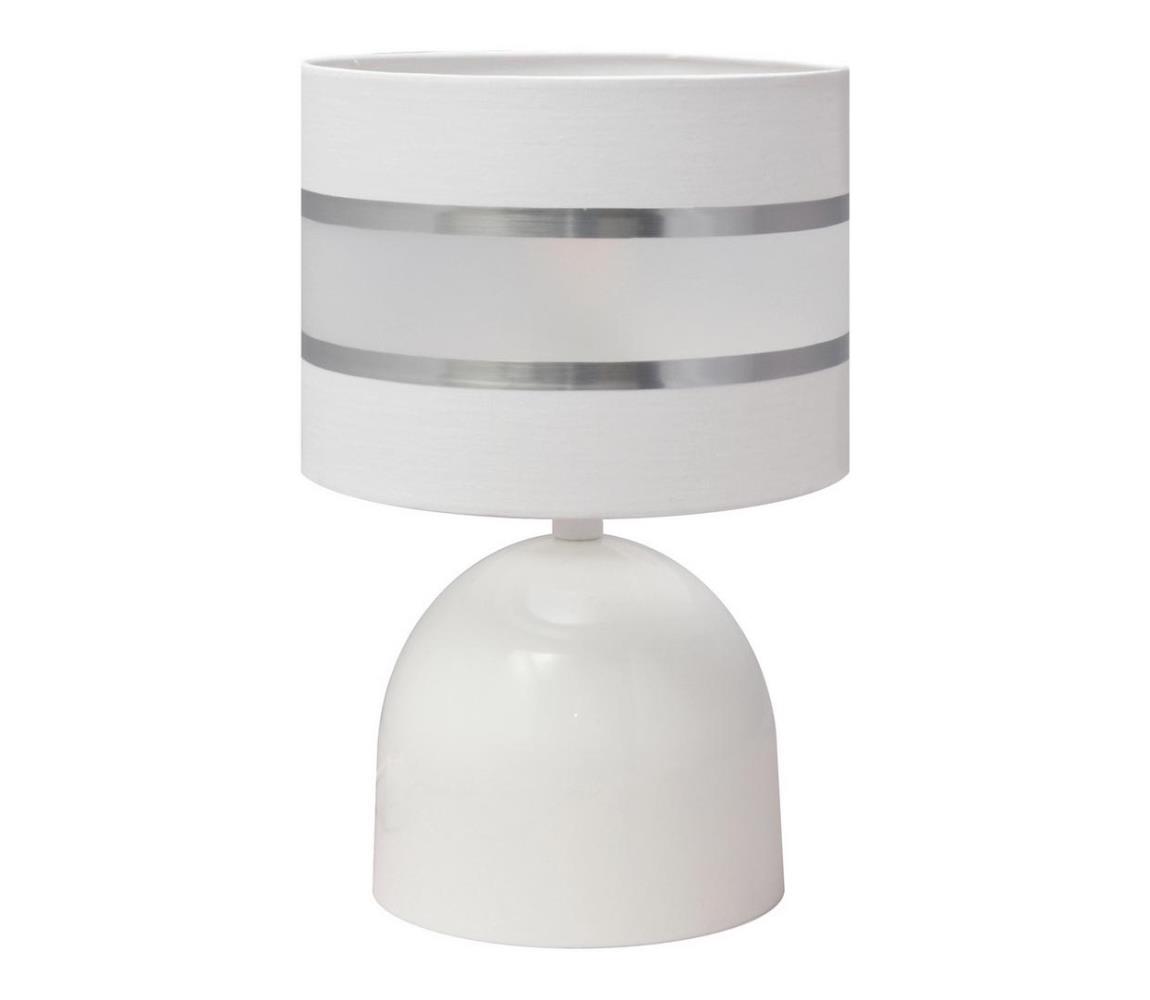 Helam Stolní lampa HELEN 1xE27/60W/230V bílá HE1188