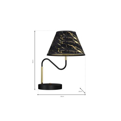 Stolní lampa HERMES 1xE27/60W/230V