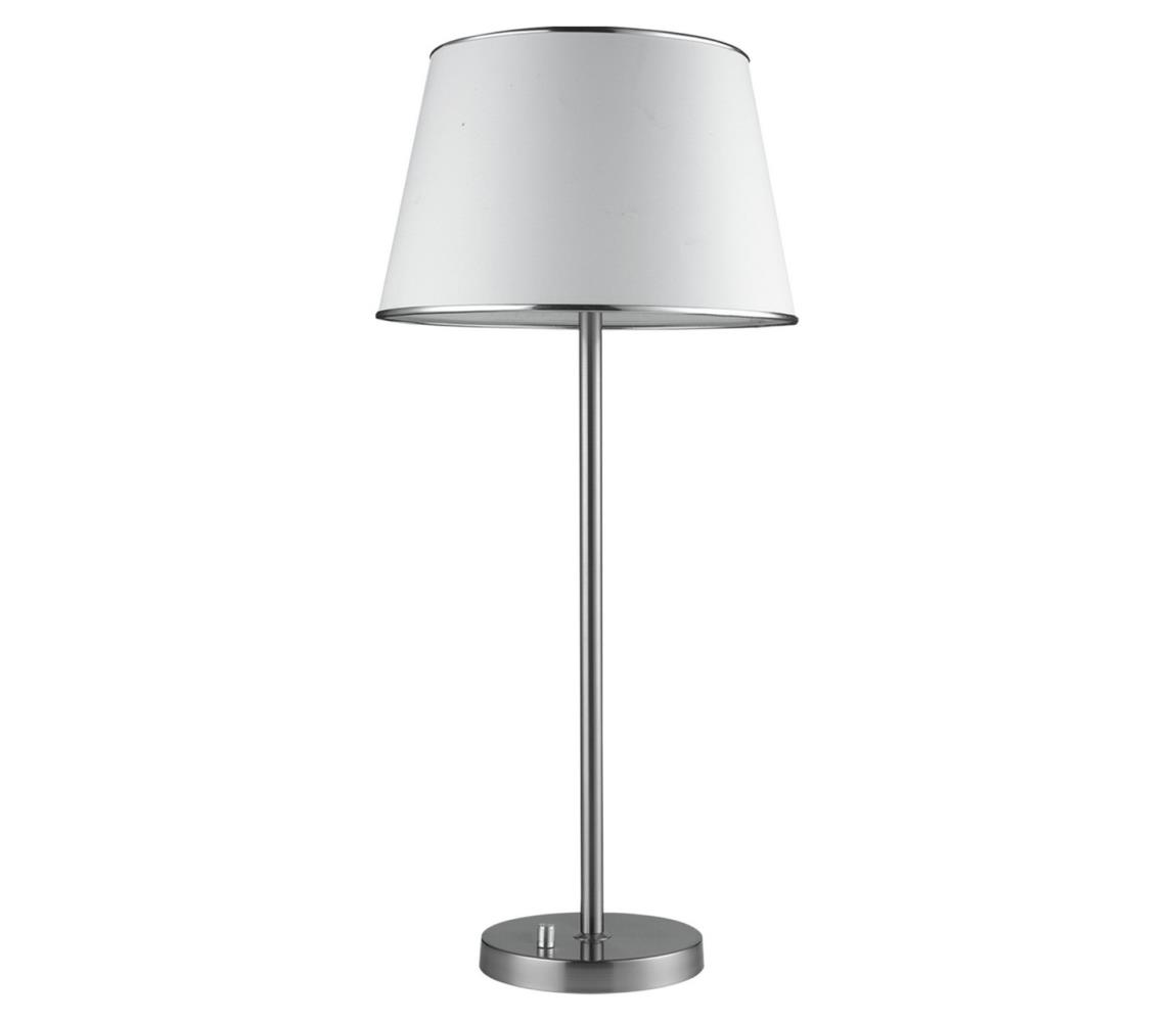  Stolní lampa IBIS 1xE14/40W/230V bílá/matný chrom 