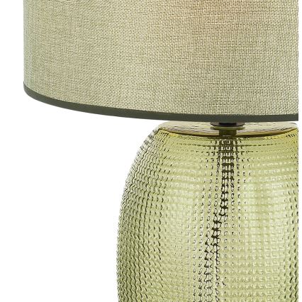 Stolní lampa JENIFER 1xE27/40W/230V zelená