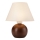Stolní lampa JUTA 1xE27/60W/230V buk