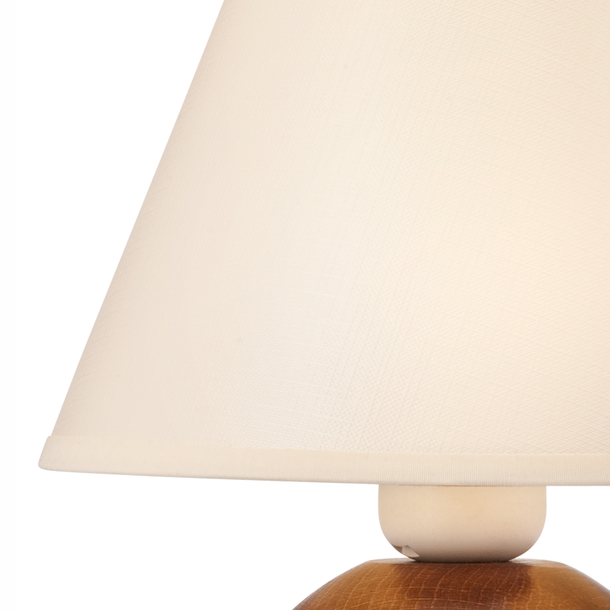 Stolní lampa JUTA 1xE27/60W/230V buk - FSC certifikováno