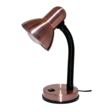 Stolní lampa KADET 1xE27/40W měď Stolní lampa KADET 1xE27/40W měď