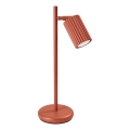 Stolní lampa KARBON 1xGU10/10W/230V červená