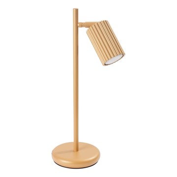 Stolní lampa KARBON 1xGU10/10W/230V zlatá