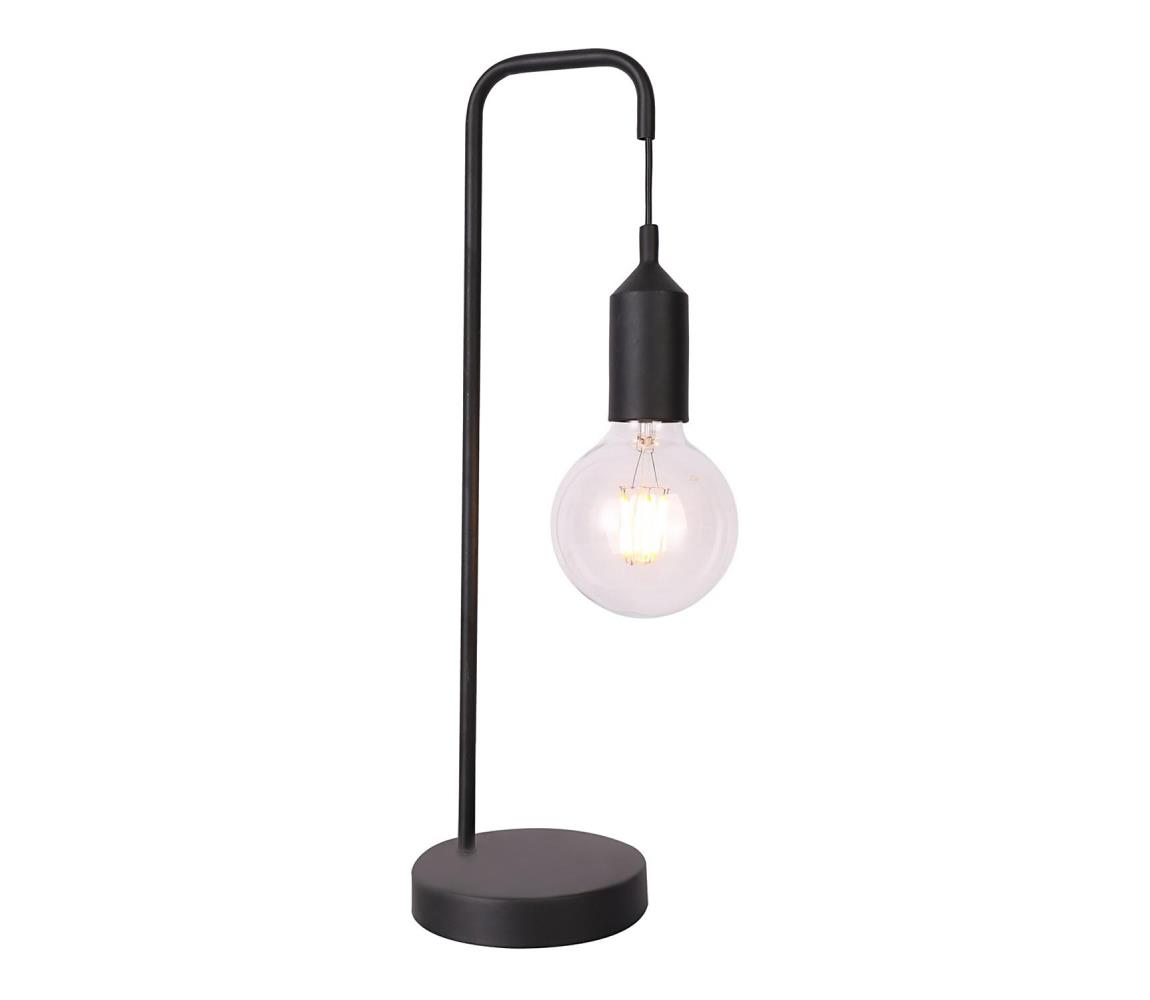  Stolní lampa LAREN 1xE27/40W/230V černá 