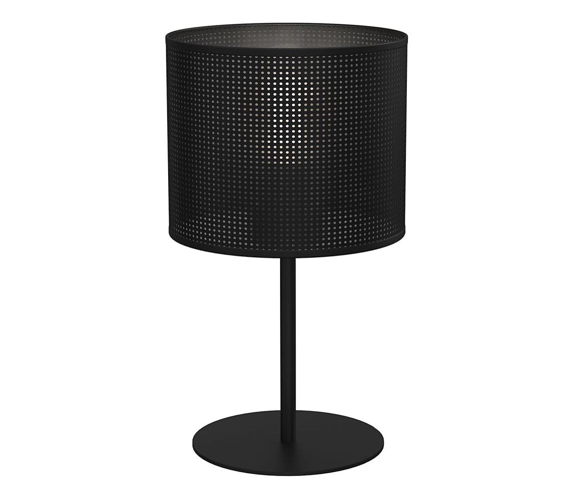 Luminex Stolní lampa LOFT SHADE 1xE27/60W/230V pr. 18 cm černá LU5242