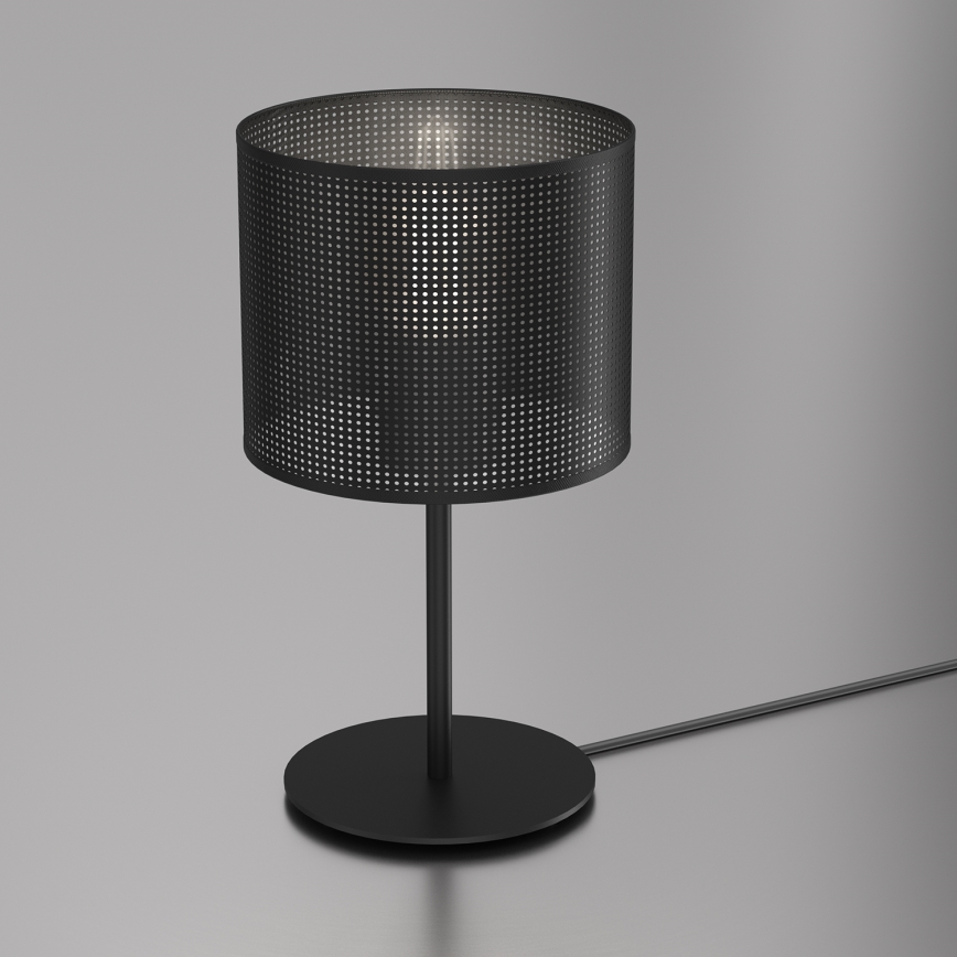 Stolní lampa LOFT SHADE 1xE27/60W/230V pr. 18 cm černá