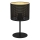 Stolní lampa LOFT SHADE 1xE27/60W/230V pr. 18 cm černá/zlatá