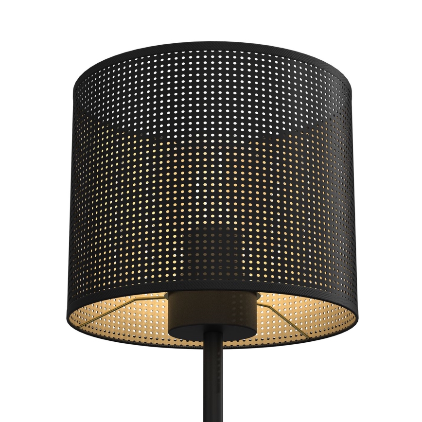 Stolní lampa LOFT SHADE 1xE27/60W/230V pr. 18 cm černá/zlatá