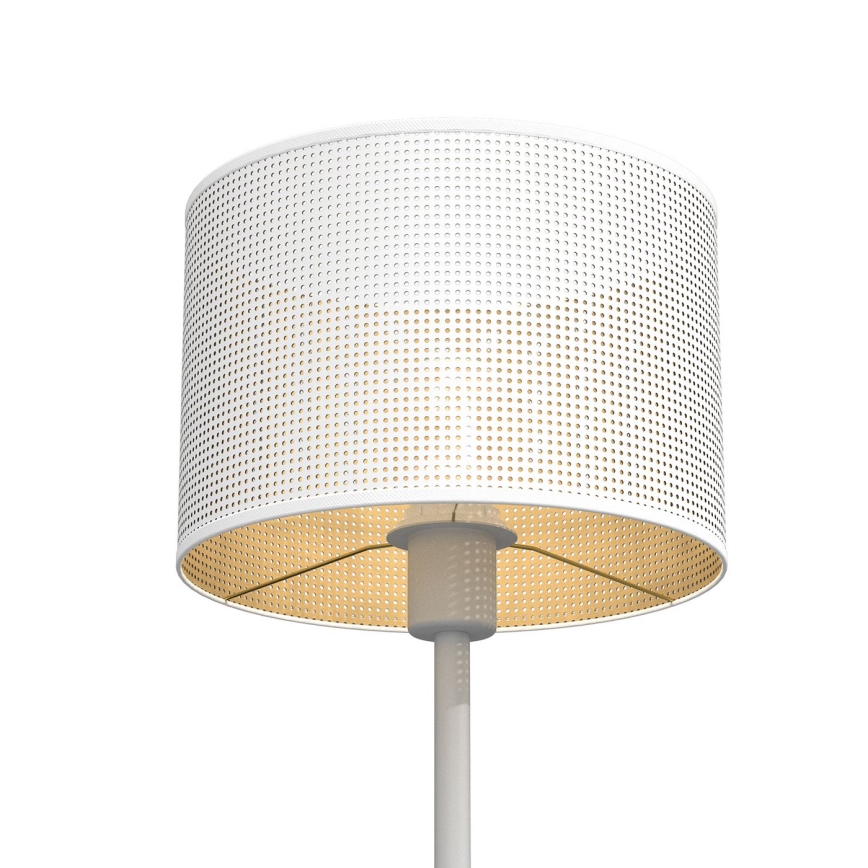 Stolní lampa LOFT SHADE 1xE27/60W/230V pr. 25 cm bílá/zlatá