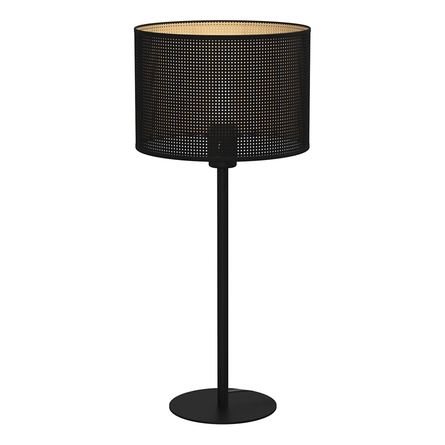 Stolní lampa LOFT SHADE 1xE27/60W/230V pr. 25 cm černá/zlatá