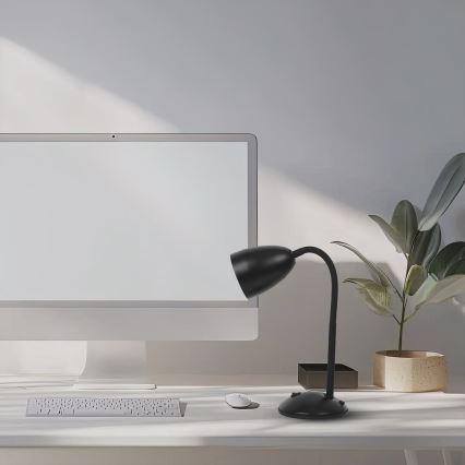 Stolní lampa LOGIC 1xE27/60W/230V černá