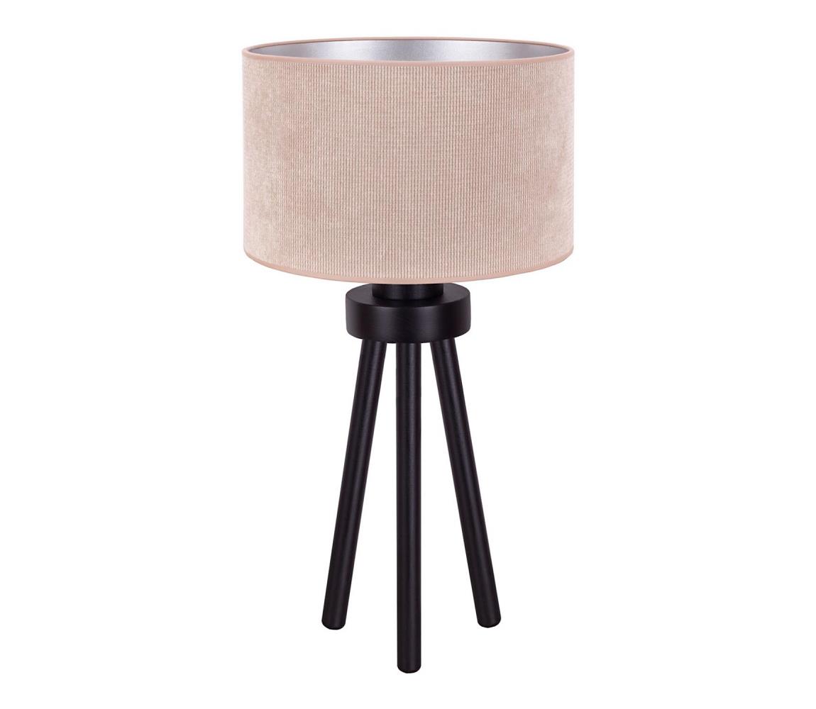 Duolla Stolní lampa LYON 1xE27/15W/230V béžová DU602266