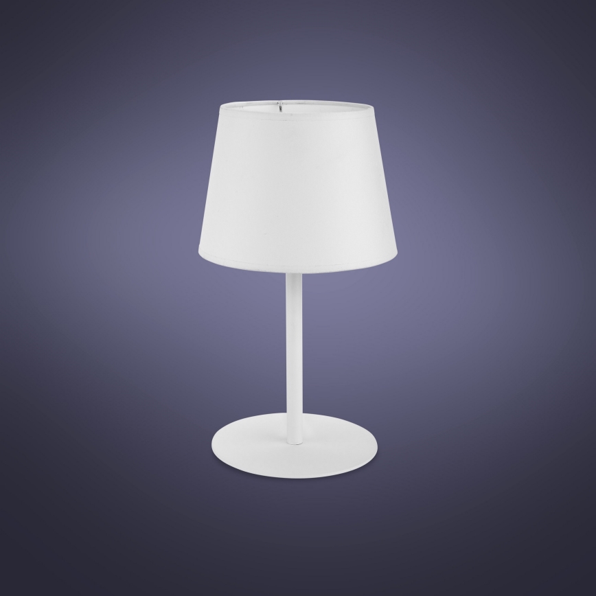 Stolní lampa MAJA 1xE27/15W/230V bílá