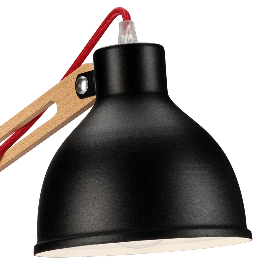 Stolní lampa MARCELLO 1xE27/60W/230V buk