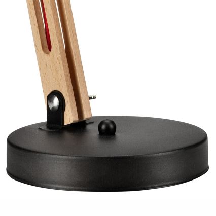 Stolní lampa MARCELLO 1xE27/60W/230V buk