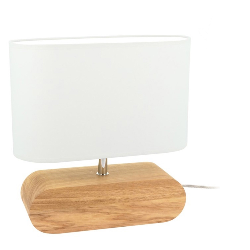 Stolní lampa MARINNA 1xE27/25W/230V dub