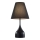 Stolní lampa MATINA 1xE27/40W/230V černá