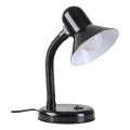 Stolní lampa MENTOR 1xE27/15W/230V černá