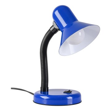 Stolní lampa MENTOR 1xE27/15W/230V modrá