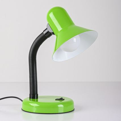 Stolní lampa MENTOR 1xE27/15W/230V zelená