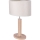 Stolní lampa MERCEDES 1xE27/40W/230V 46 cm krémová/dub