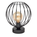 Stolní lampa MERCURE 1xE27/15W/230V černá
